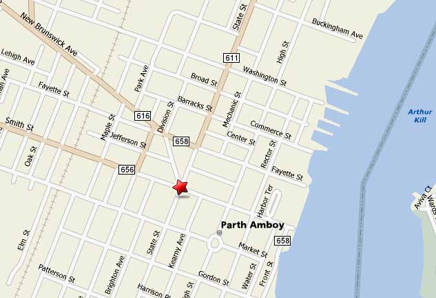 Map - Contact us in Perth Amboy, New Jersey, to speak with one of our lawyers about your real estate, bankruptcy, municipal court, personal injury or family law case.  We offer both weekday and saturday office hours at our office for your convenience!